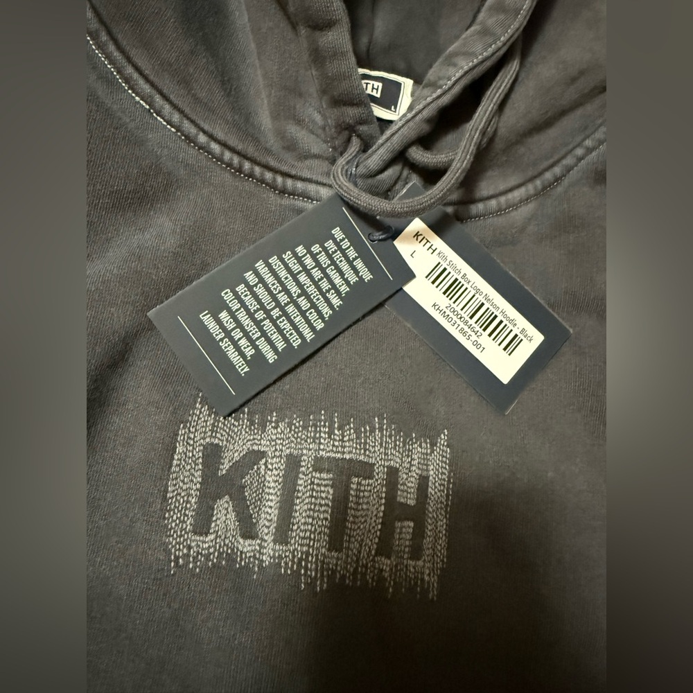 Kith Stitch Classic Logo Nelson Hoodie - Picture 2 of 4